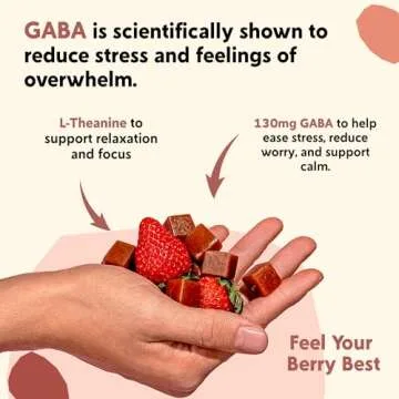 PYM Berry Mood Chews for Stress & Mood Support 60 Count