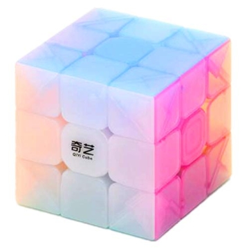 CuberSpeed QY Toys Warrior W 3x3 Jelly Magic Cube Puzzle for All Ages