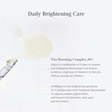 Dr.Althea Vitamin C Boosting Serum | Daily Vitamin C Serum for All Skin Types | Helps Remove Dark Spots & Uneven Skin Tone | Korean Vegan Skincare (DISCONTINUED)