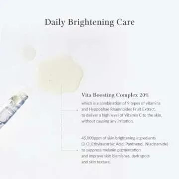 Dr.Althea Vitamin C Boosting Serum | Daily Vitamin C Serum for All Skin Types | Helps Remove Dark Spots & Uneven Skin Tone | Korean Vegan Skincare (DISCONTINUED)