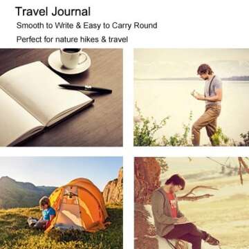 ai-natebok Travel Journal Notebook - Refillable & Stylish