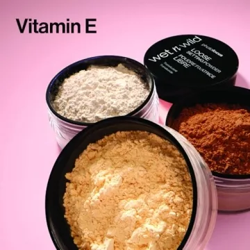 wet n wild Photo Focus Loose Baking Setting Powder, Highlighter Makeup, Fair to Medium & Tan Skin Tones, Translucent