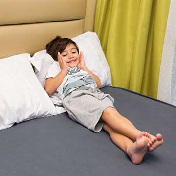 COSMOPLUS King Fitted Sheet - Stretch Fit & Snug Design