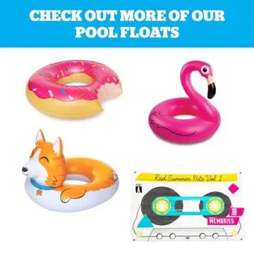BigMouth Inc. Giant Octopus Tentacles Pool Float, 5 Feet Wide, Inflatable Floatie Tube, Blow-up Swim Ring, Outdoor Summer Pool Party Water Toy
