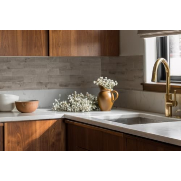 COLAMO Luxury Peel and Stick Wood Tiles for Home Decor