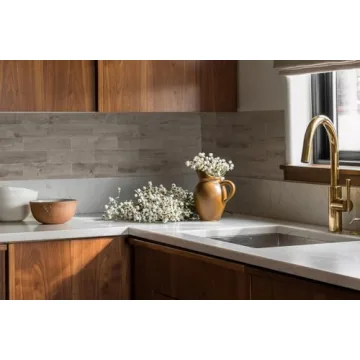 COLAMO Luxury Peel and Stick Wood Tiles for Home Decor