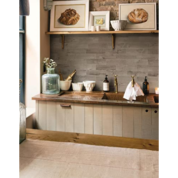 COLAMO Luxury Peel and Stick Wood Tiles for Home Decor