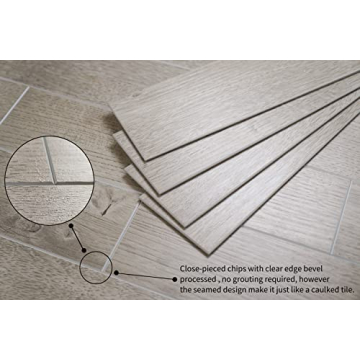 COLAMO Luxury Peel and Stick Wood Tiles for Home Decor