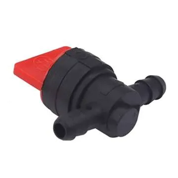 Hipa 5 Pack 494768 698183 Fuel Shut Off Valve with clamp Fit for 493960 AM36141 AM107340 Toro 54-3150 1-603770 Lawn Mower Snow Blower Tractor (Pack of 5)