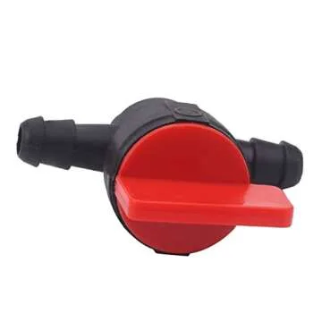 Hipa 5 Pack 494768 698183 Fuel Shut Off Valve with clamp Fit for 493960 AM36141 AM107340 Toro 54-3150 1-603770 Lawn Mower Snow Blower Tractor (Pack of 5)