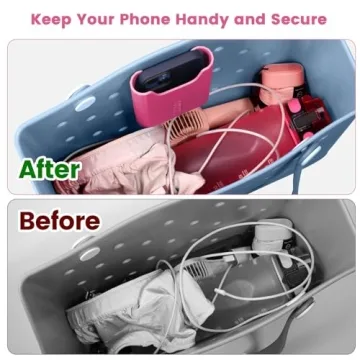 OUTXE Silicone Phone Holder for Bogg Bags - Haute Pink