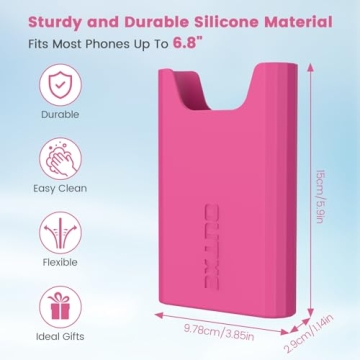 OUTXE Silicone Phone Holder for Bogg Bags - Haute Pink