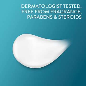 CETAPHIL RESTORADERM Soothing Moisturizer, For Eczema Prone Skin, 10 fl oz, For Dry, Itchy, Irritated Skin, 24Hr Hydration, No Added Fragrance