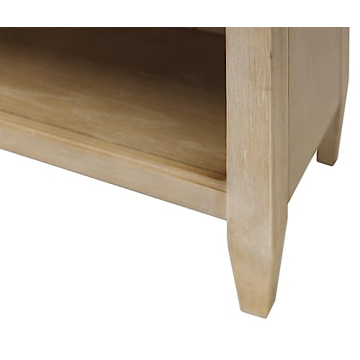 Modern Wood Open Bookcase Fully Assembled Light Brown