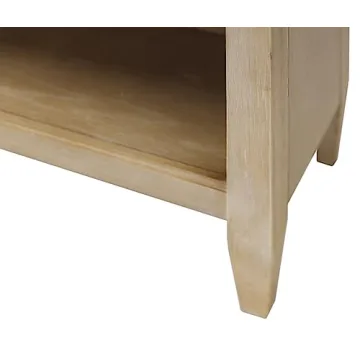 Modern Wood Open Bookcase Fully Assembled Light Brown