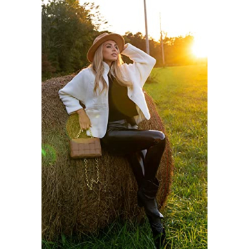 PRETTYGARDEN Women Sherpa Jacket Stylish and Cozy