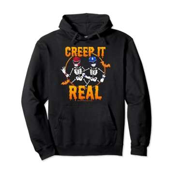 Power Rangers Halloween Creep It Real Pullover Hoodie for All Ages