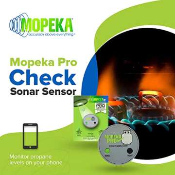 Mopeka Pro Check Sensor - Wireless Propane Tank Magnetic Sensor Level Indicator - Propane Gas Tank P...