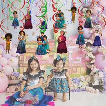 Enchanting OULUN Encanto Streamer Decorations for Parties