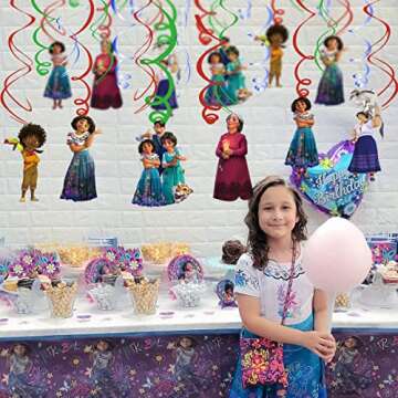 Enchanting OULUN Encanto Streamer Decorations for Parties