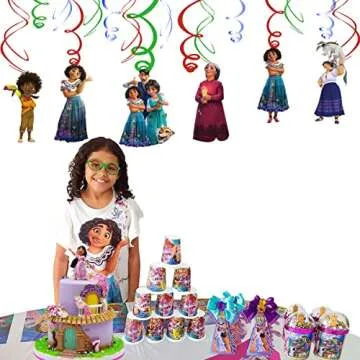 Enchanting OULUN Encanto Streamer Decorations for Parties