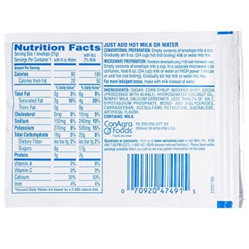 Indulge in Premium Hot Cocoa Mix - 50 Packets