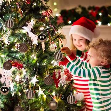 30PCS Shatterproof Christmas Ball Ornaments for Holiday Decor