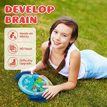 3D Maze Puzzle Toy Brain Teaser Gravity Ball Game