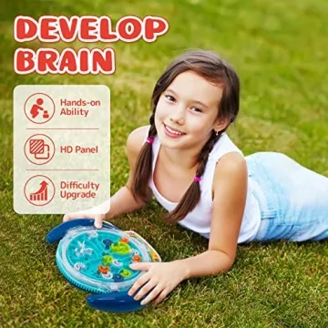 3D Maze Puzzle Toy Brain Teaser Gravity Ball Game