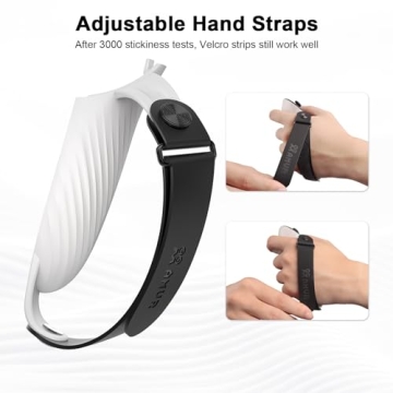 AMVR Controller Grips for Meta/Oculus Quest 3 - Adjustable & Comfortable