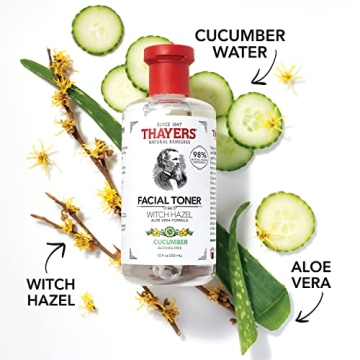 THAYERS Alcohol-Free Cucumber Witch Hazel Toner Pack of 3