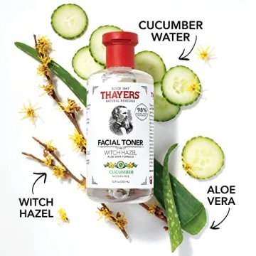 THAYERS Alcohol-Free Cucumber Witch Hazel Toner Pack of 3