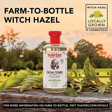 THAYERS Alcohol-Free Cucumber Witch Hazel Toner Pack of 3