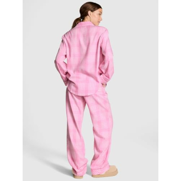Victoria's Secret Soft Flannel Pajama Set for Women