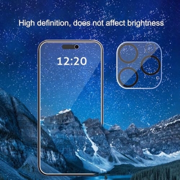 Ailun Privacy Screen Protector & Camera Lens for iPhone 16 Pro