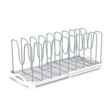 Adjustable Bakeware Organizer for Kitchen Essentials