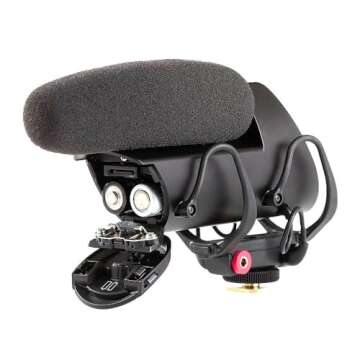 Shure VP83F LensHopper Camera-Mounted Condenser Shotgun Microphone with Integrated Digital Flash Rec...