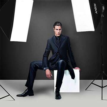 Andoer Photography Softbox Kit for Stunning Shots