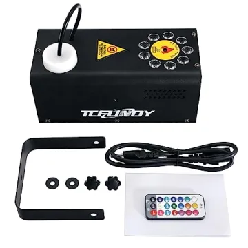 500W Fog Machine with 9 LED Lights for Events