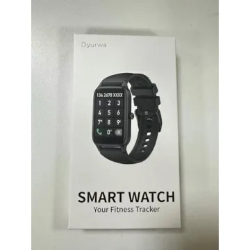 Smart Watch for Men Women, 1.57" Smartwatch (Answer/Make Call) , Fitness Tracker with 110+ Sport Modes, Heart Rate/Sleep Monitor, IP68 Waterproof, Bluetooth Calls, Smartwatches for Android iOS Black