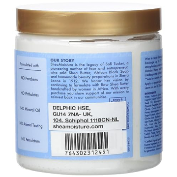 Shea Moisture Hydrate Plus Repair Hair Mask 8 Ounces