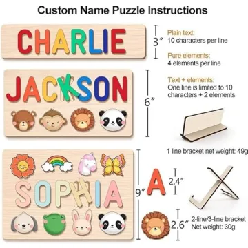 Personalized Baosity Name Puzzle for Kids