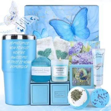 Unique Birthday Gifts for Women - Care Package & Self Care Basket