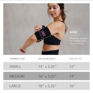 Sports Research Sweet Sweat Arm Trimmers for Effortless Toning