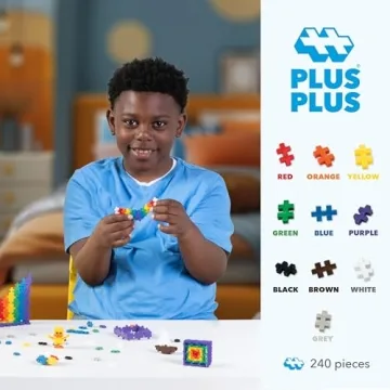Plus-Plus 240 Piece Building Blocks for Creative Kids
