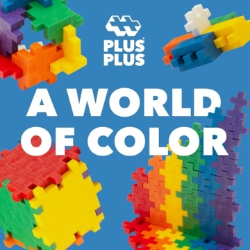 Plus-Plus 240 Piece Building Blocks for Creative Kids