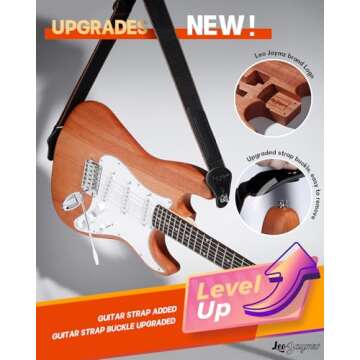 Build Your Dream with Leo Jaymz DIY Electric Guitar Kit