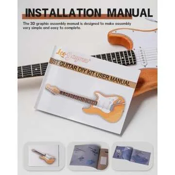 Build Your Dream with Leo Jaymz DIY Electric Guitar Kit