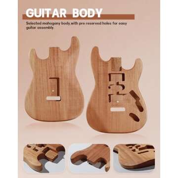 Build Your Dream with Leo Jaymz DIY Electric Guitar Kit