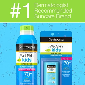 Neutrogena Wet Skin Kids Sunscreen Stick SPF 70 for Face & Body